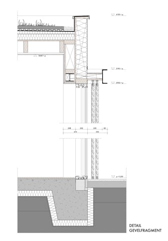 Detail gevelfragment