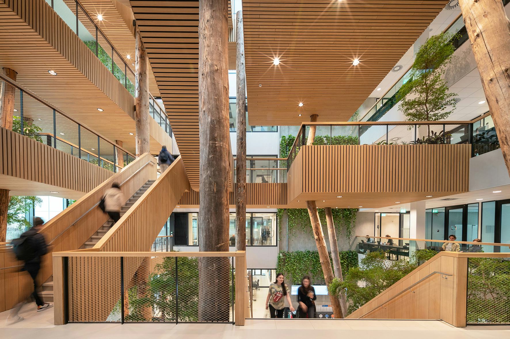 Langeveld Building, Erasmus Universiteit Rotterdam door Paul de Ruiter Architects. Beeld Aiste Rakauskaite