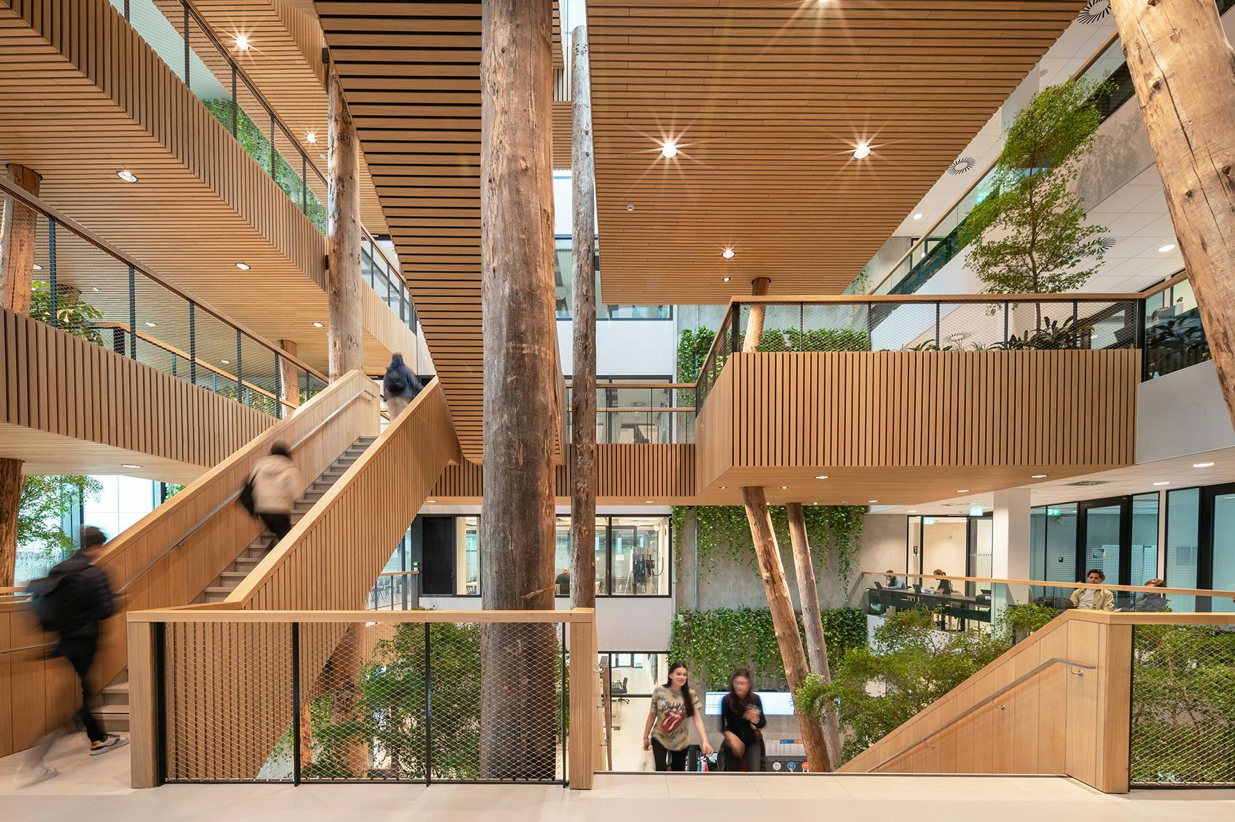 Langeveld Building, Erasmus Universiteit Rotterdam door Paul de Ruiter Architects. Beeld Aiste Rakauskaite