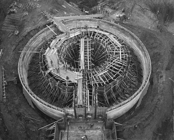 Historische foto bassin - beeld Jurrien Adrianus Burghoorn