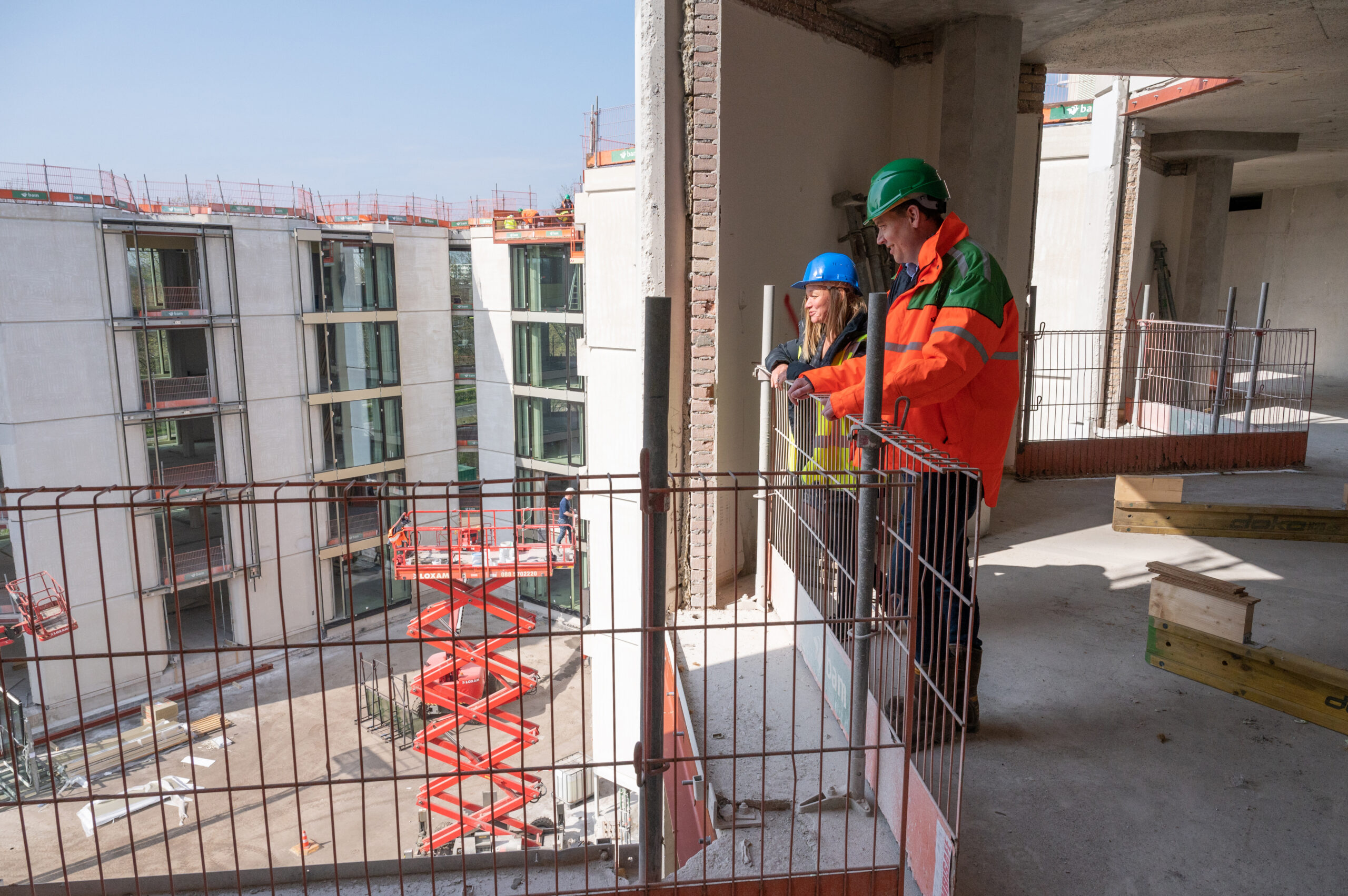 Circulaire renovatie van Rijkskantoor aan de Surinameweg in Haarlem. Beeld RVB/Bas Kijzers