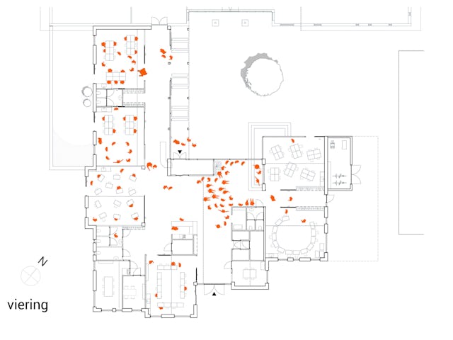 Plattegrond. Beeld vector-i