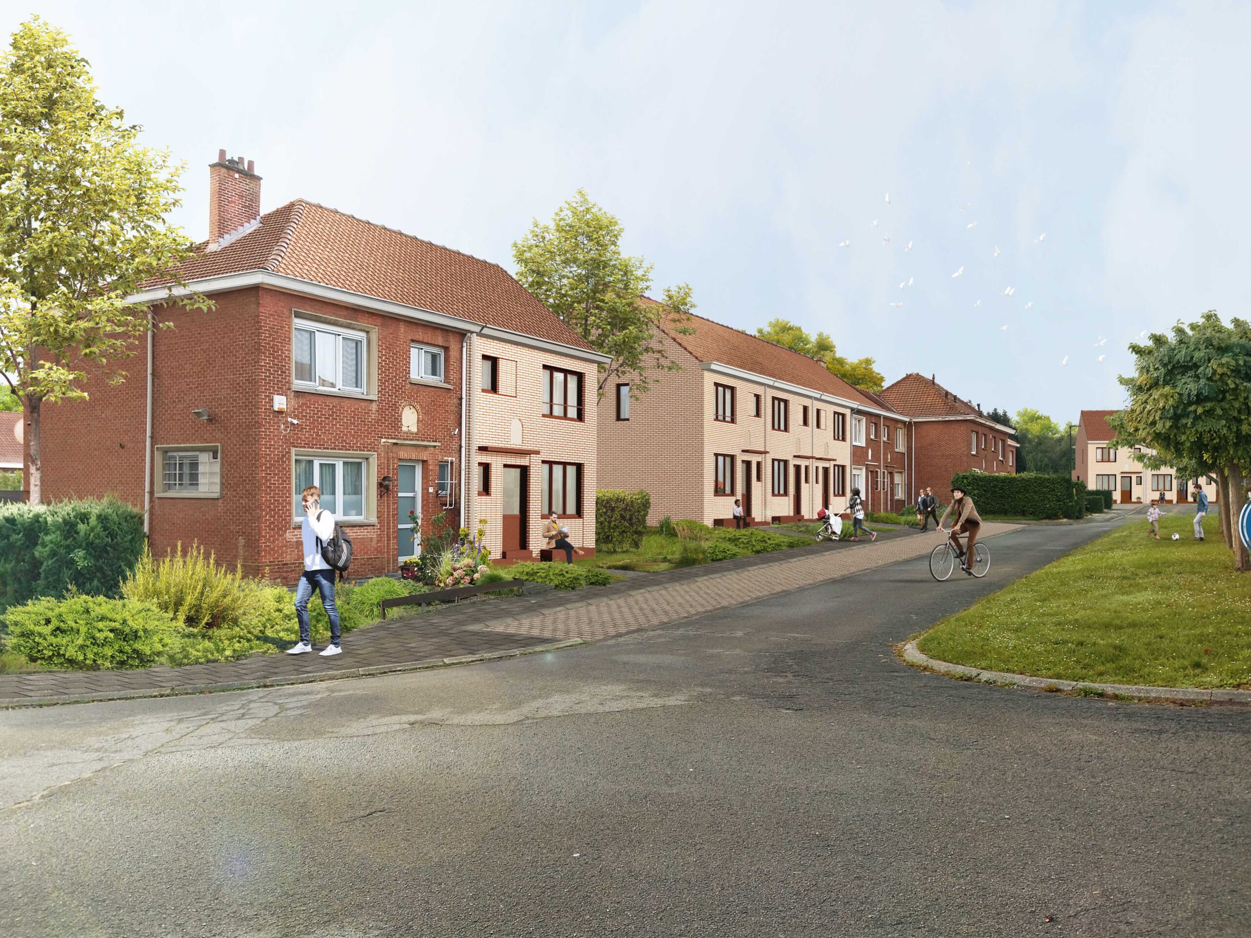 Nieuwe situatie. Beeld Woonwerk Architecten