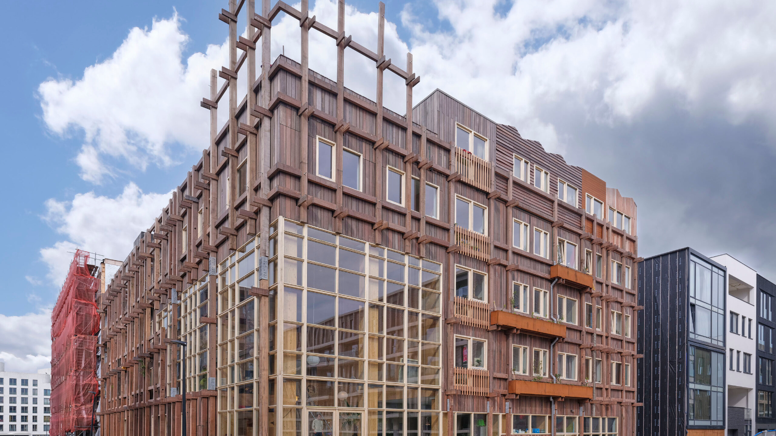 Wooncoöperatie De Warren, Amsterdam door Natrufied architecture. Beeld Jeroen Musch