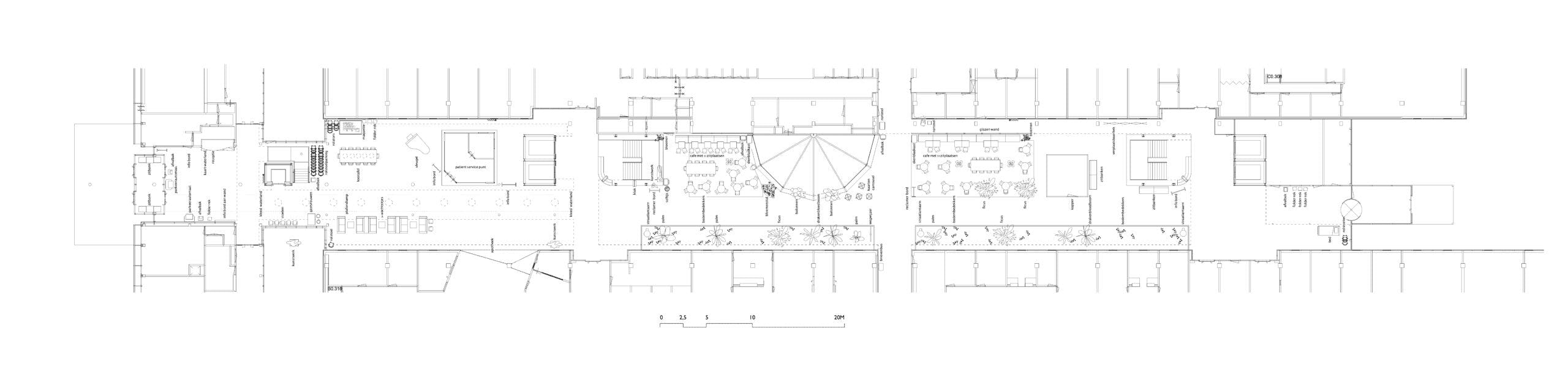 Oude plattegrond. Beeld bureau Ira Koers & studio Roelof Mulder