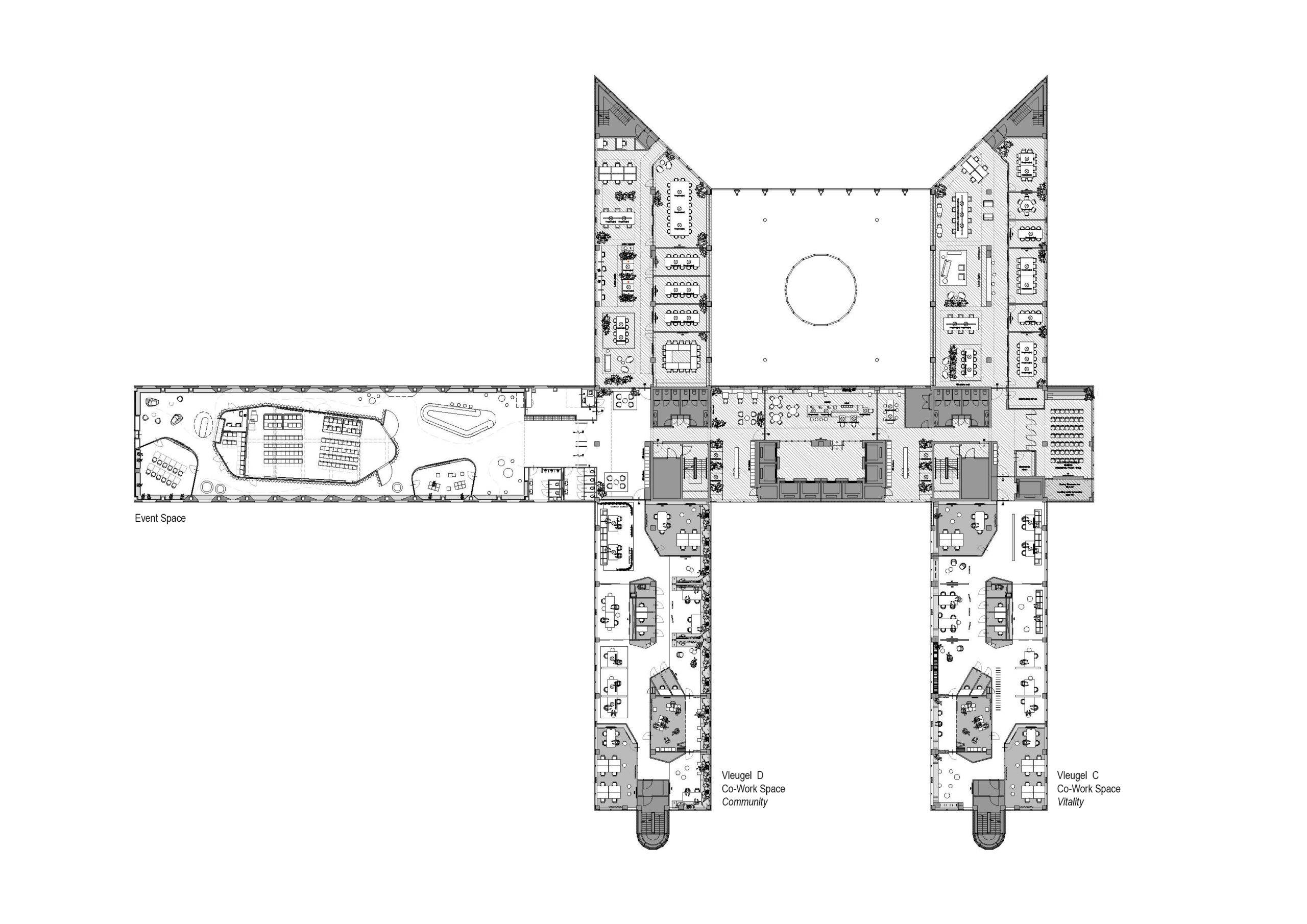 Plattegrond. Beeld Fokkema & Partners