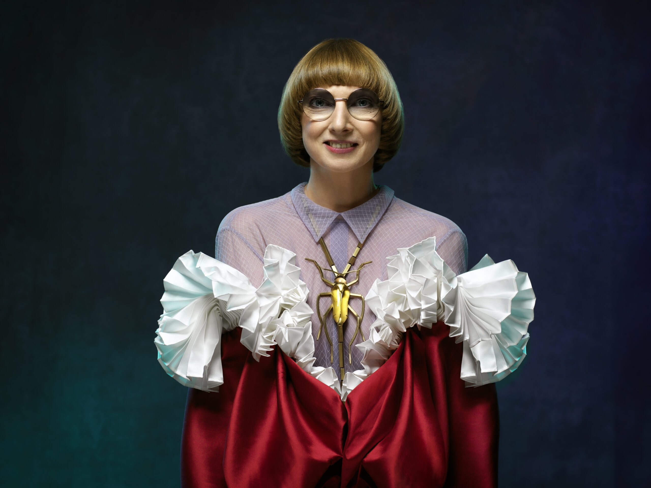 Nicole Uniquole. Beeld Renata Dutrée / Couture Edwin Oudshoorn