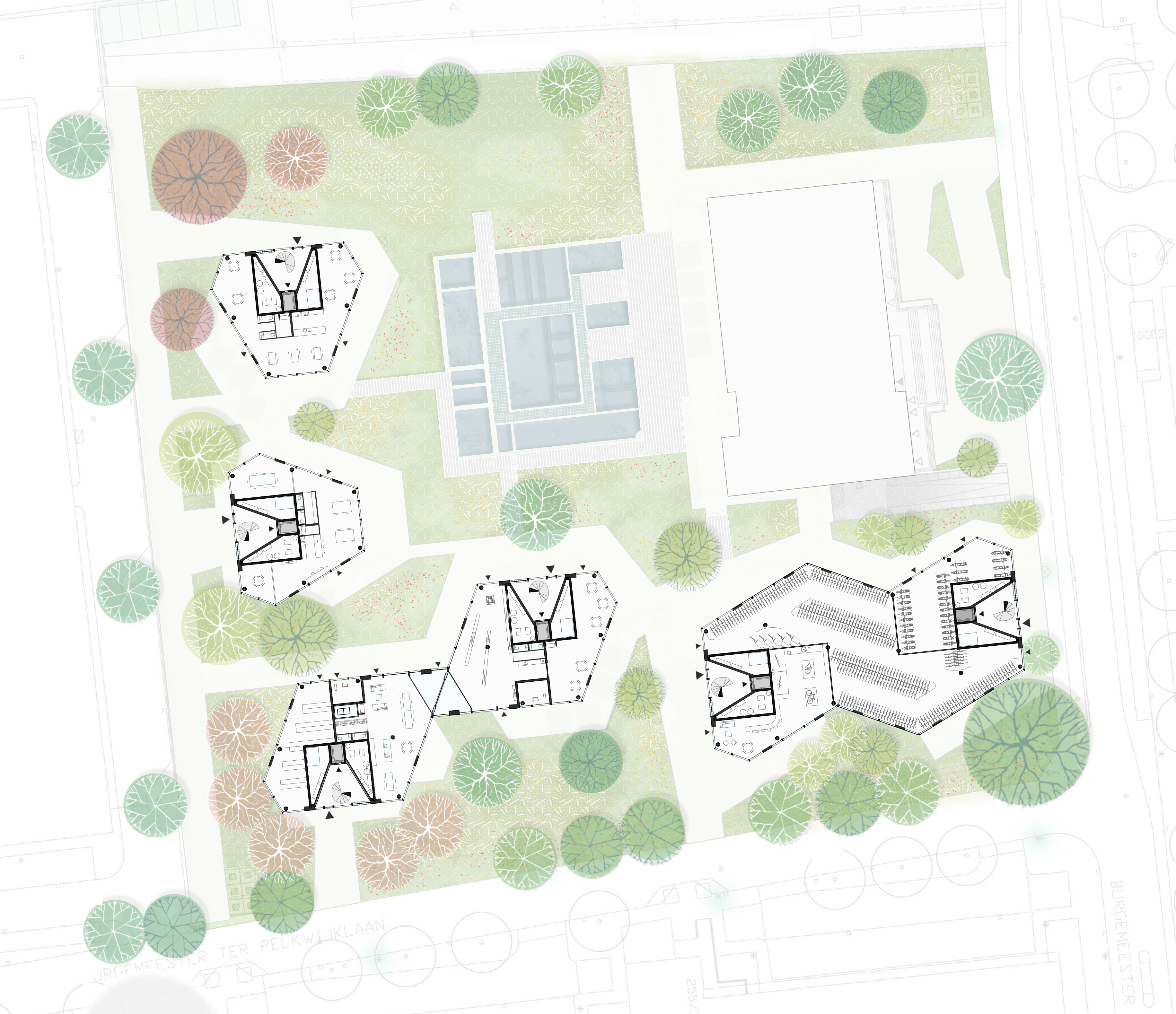 Plankaart. Beeld Arons en Gelauff architecten