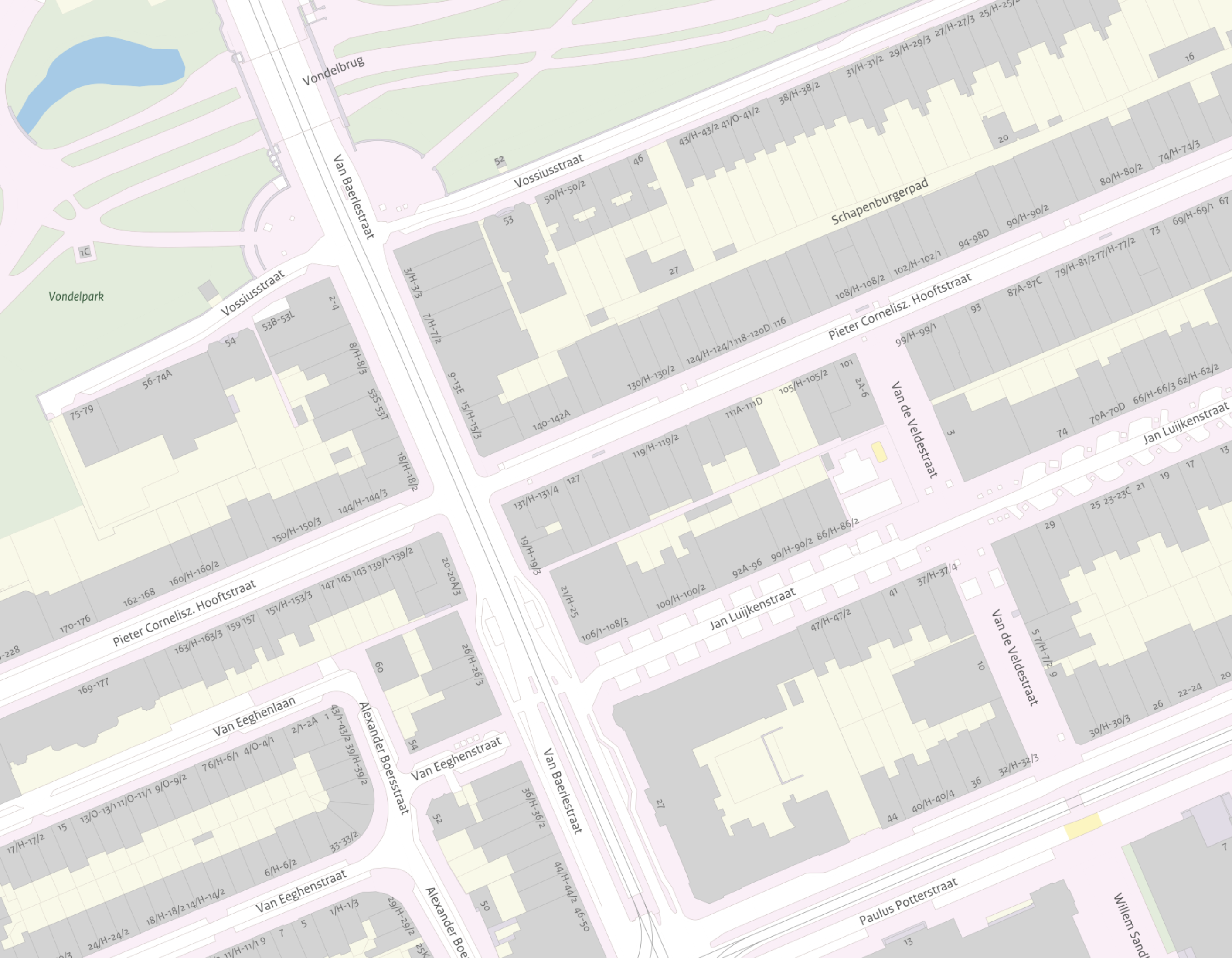 Ligging. Beeld Dok architecten