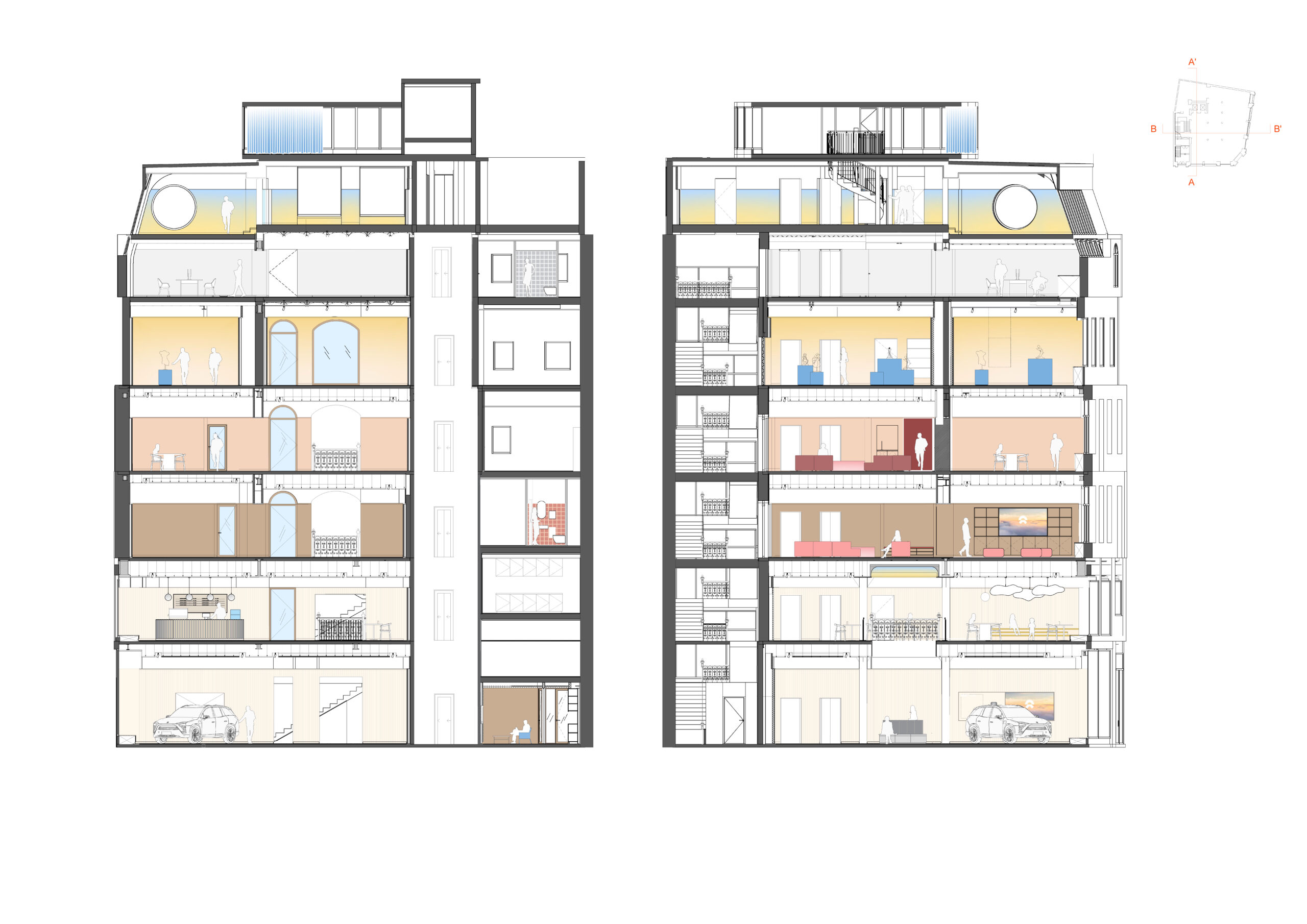 Doorsnede. Beeld MVRDV