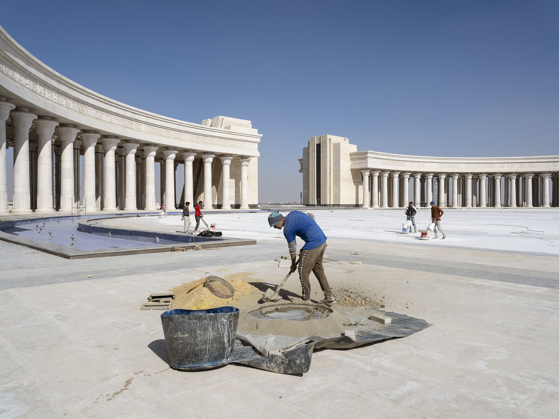 New Administrative Capital van Egypte. Beeld Nick Hannes