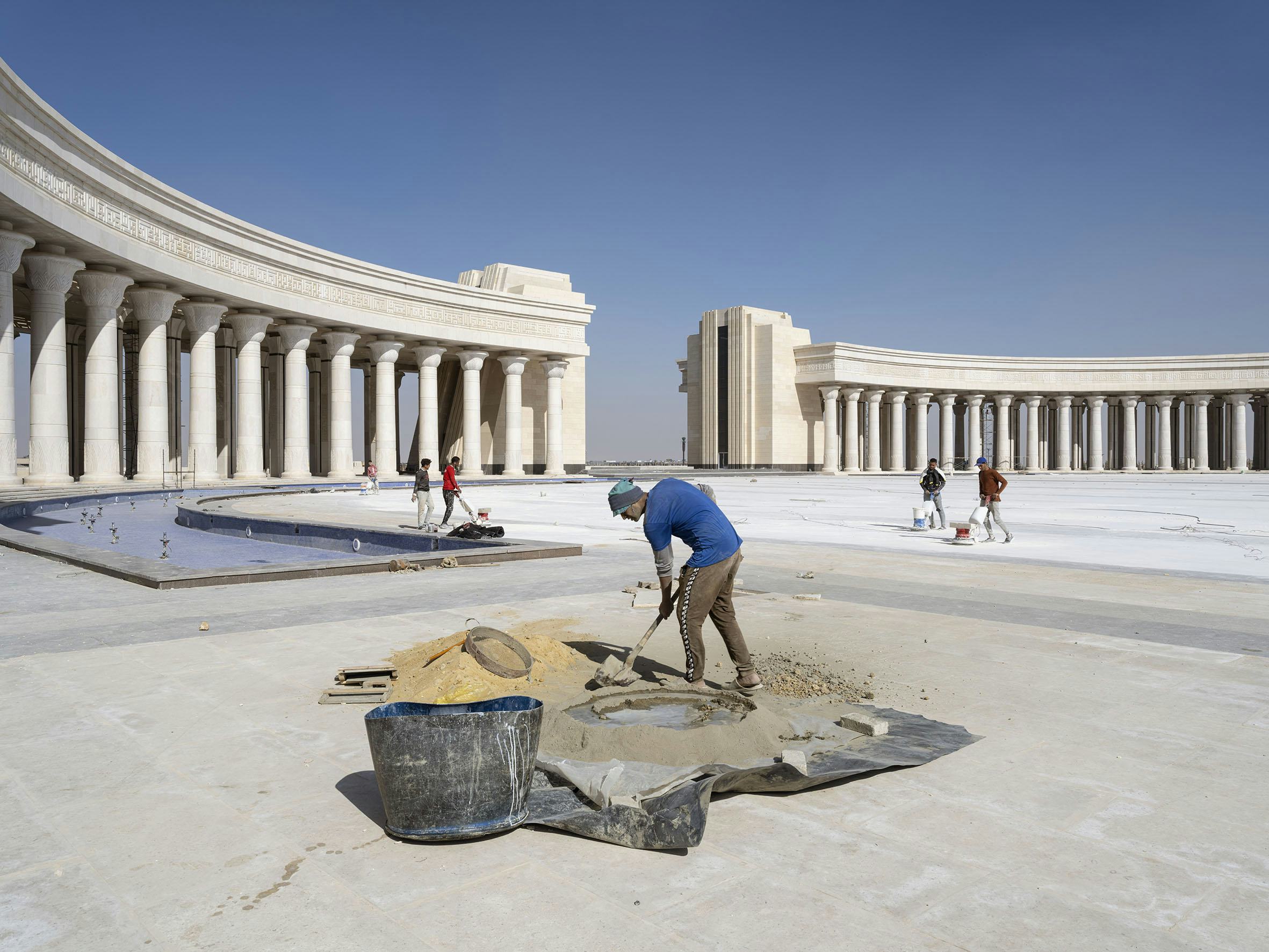 New Administrative Capital van Egypte. Beeld Nick Hannes