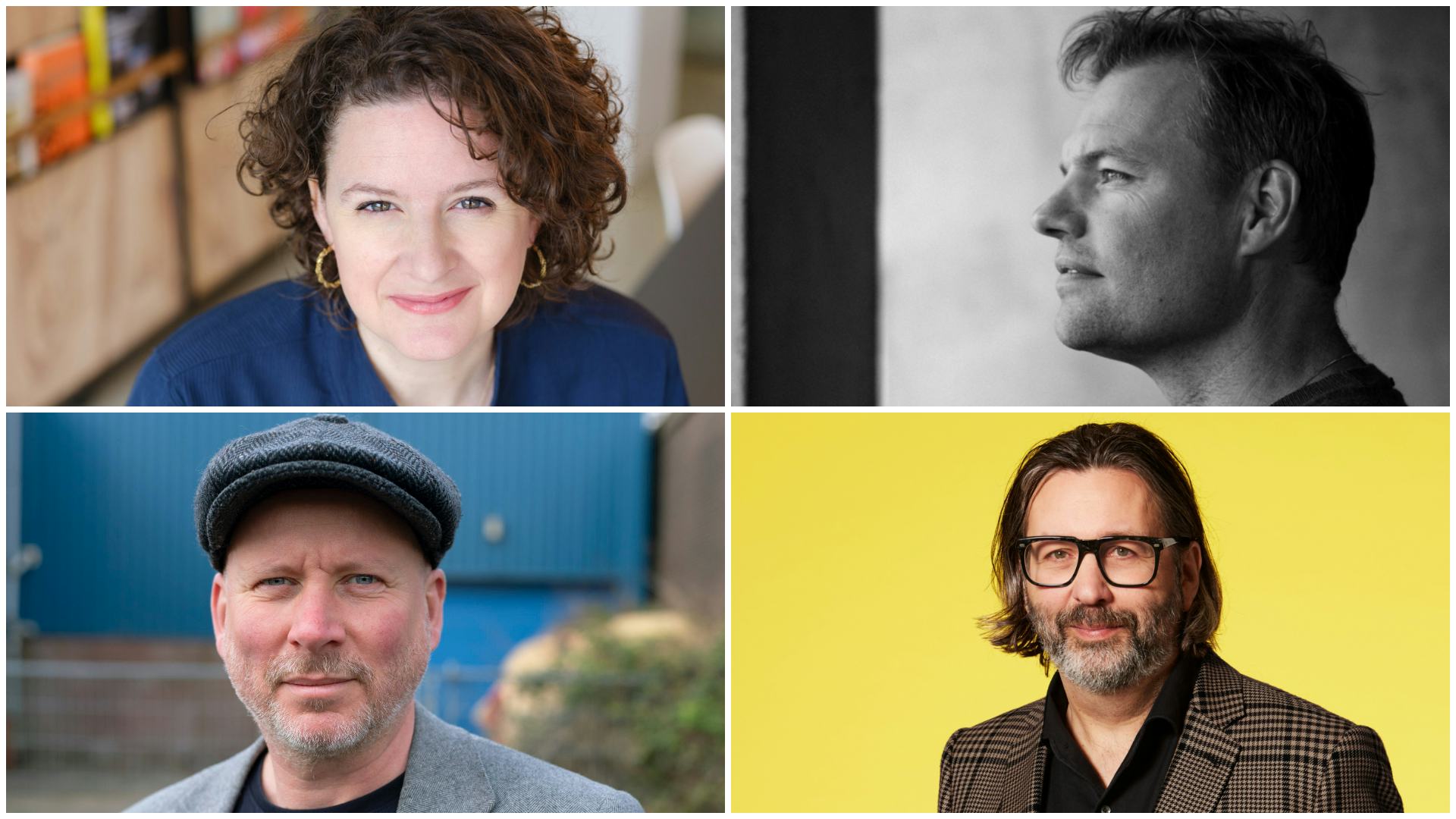 V.l.n.r. Annegien van Dijk (Beeld Edward Hermans), Robbert Jan van der Veen (Beeld Joep van Aert), Willem van Genugten (Beeld Frank Hanswijk), Jeroen de Willigen (Beeld BNA)