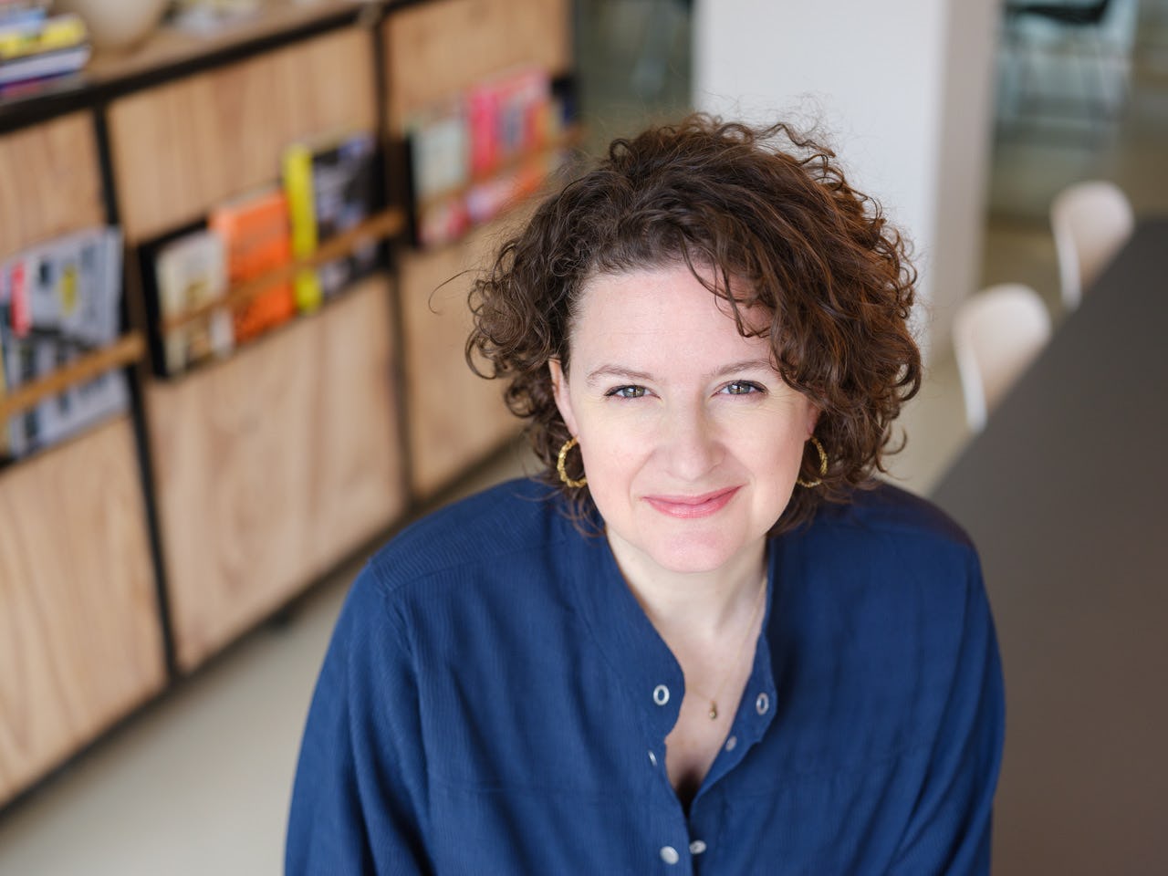 Annegien van Dijk, architect en partner bij Brique Architecten. Beeld Edward Hermans