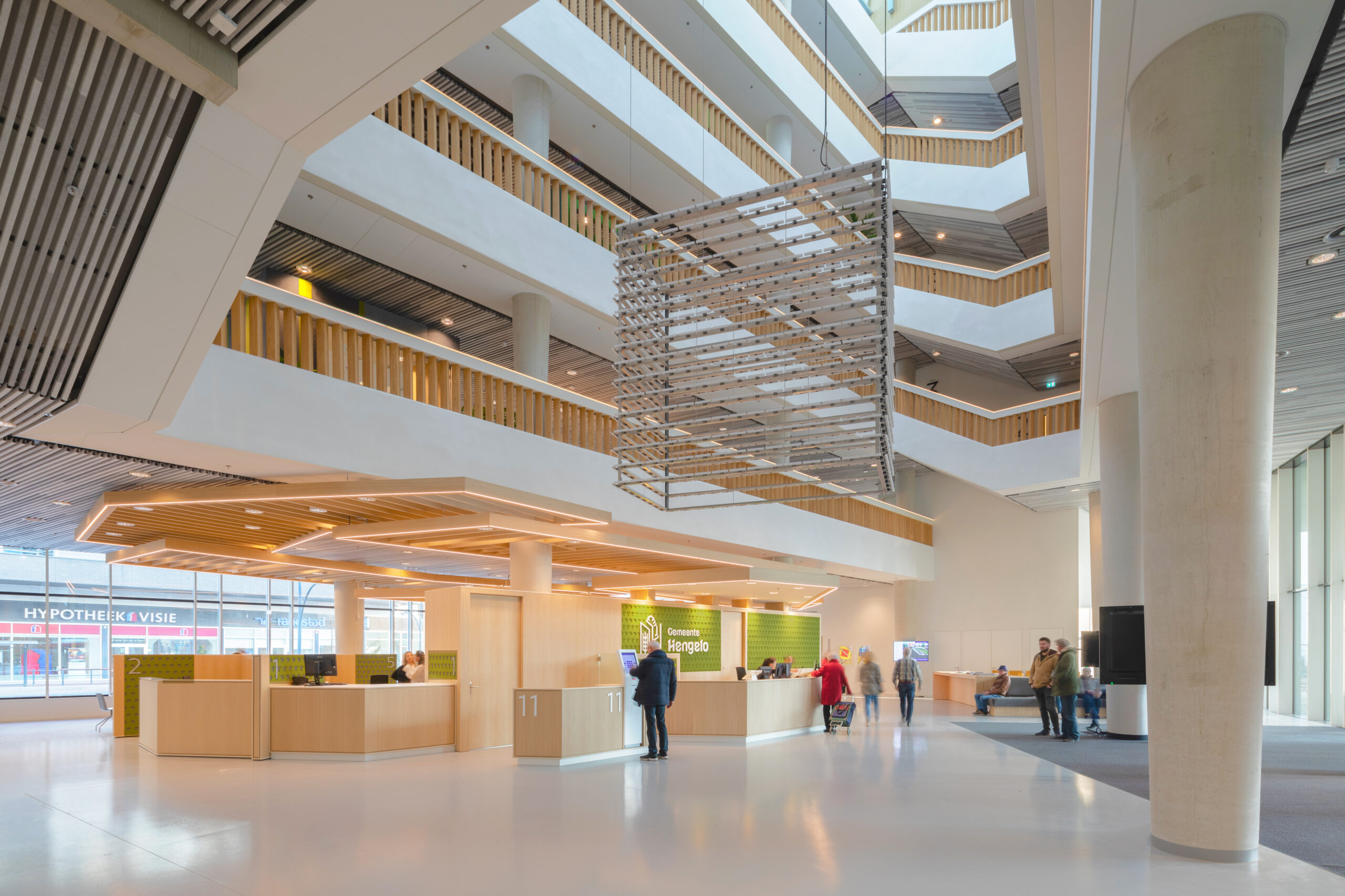 Stadhuis Hengelo door EGM. Beeld Bart van Hoek