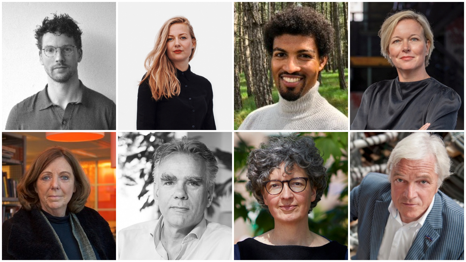 V.l.n,r. Art Kallen, Elise Zoetmulder, Justin Agyin, Dianne Maas-Flim, Charlotte ten Dijke, Eric Luiten, Tess Broekmans, Mick Eekhout