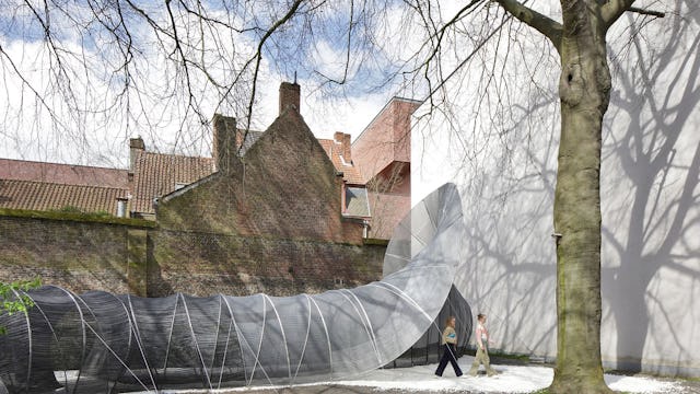 Common Thread, SO–IL, Bruges Triennial 2024. Beeld Filip Dujardin