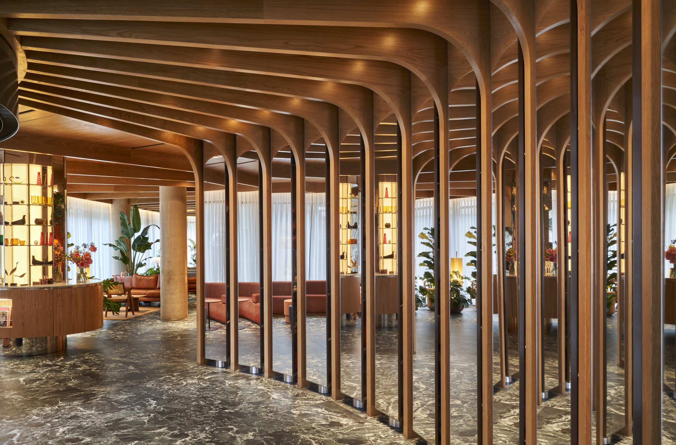 Lobby. Beeld Simon Brown for concrete and the BoTree