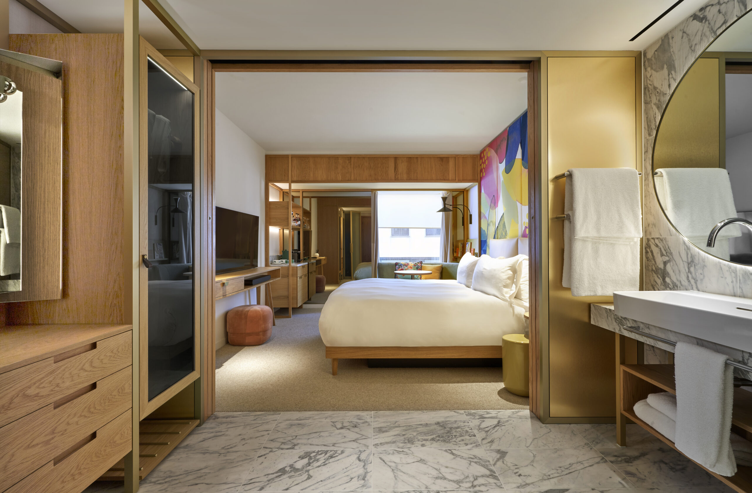 Standaardkamer. Beeld Simon Brown for concrete and The BoTree