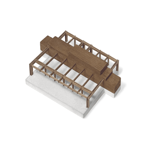 Maquette. Beeld VLOT architecten