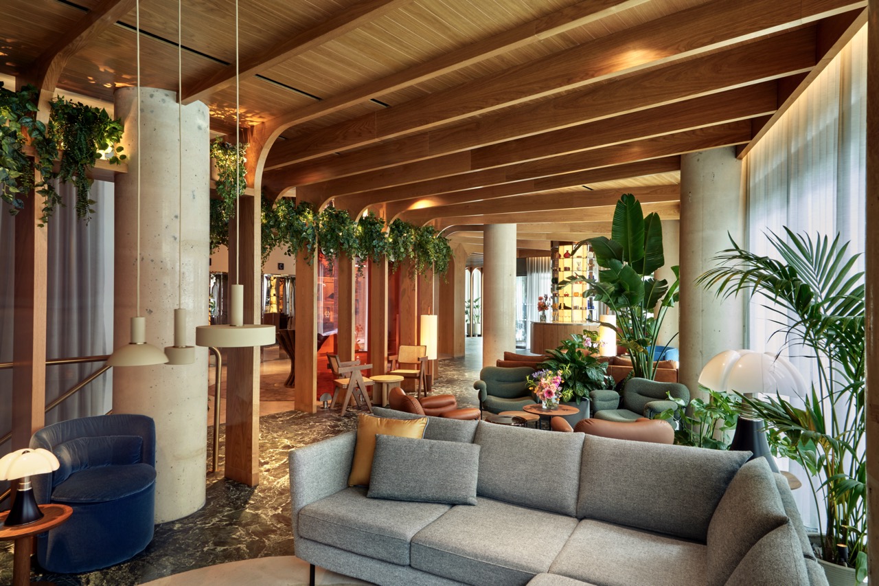 Lobby. Beeld Simon Brown for concrete and The BoTree
