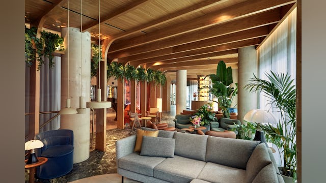 Lobby. Beeld Simon Brown for concrete and The BoTree