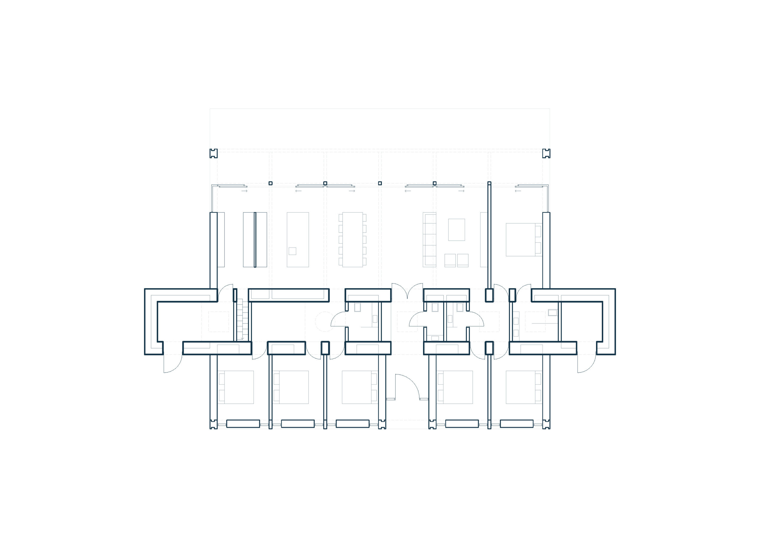 Plattegrond begane grond. Beeld VLOT architecten