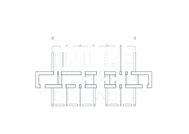 Plattegrond begane grond. Beeld VLOT architecten