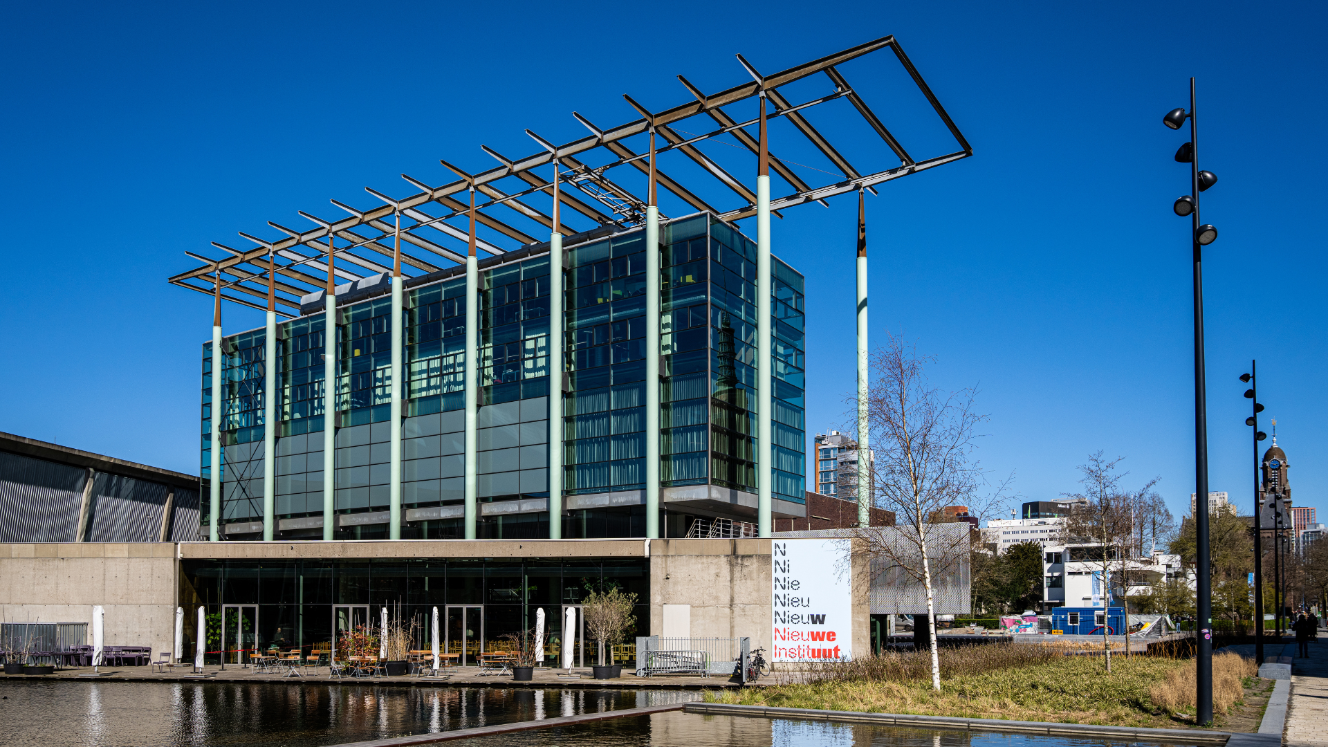 Nieuwe Instituut. Beeld ANP / Hollandse Hoogte / Tobias Kleuver