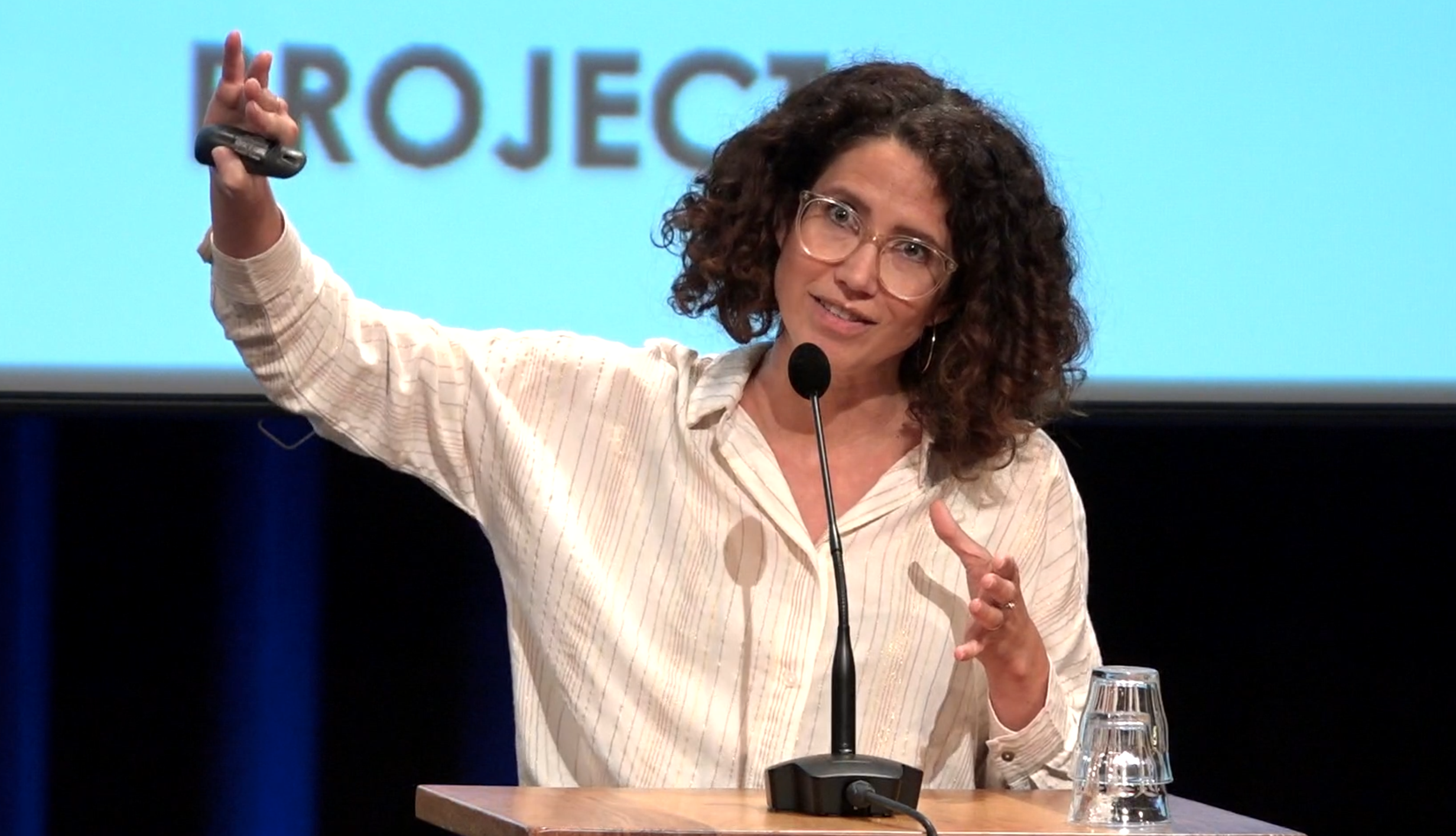 Cécilia Gross, architect en partner bij VenhoevenCS. Beeld Pakhuis de Zwijger