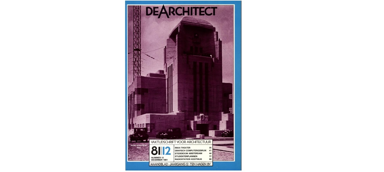 de Architect - 1981 - editie december