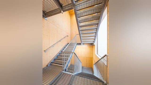 Trappenhuis. Beeld Fred Howarth