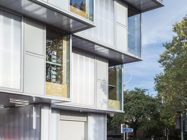 Gezicht naar Woolwich Road. Beeld dRMM, Fred Howarth