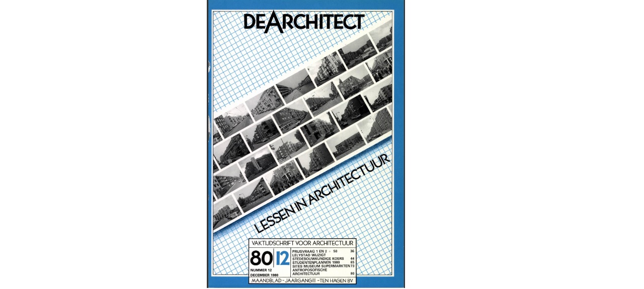 de Architect - 1980 - editie december