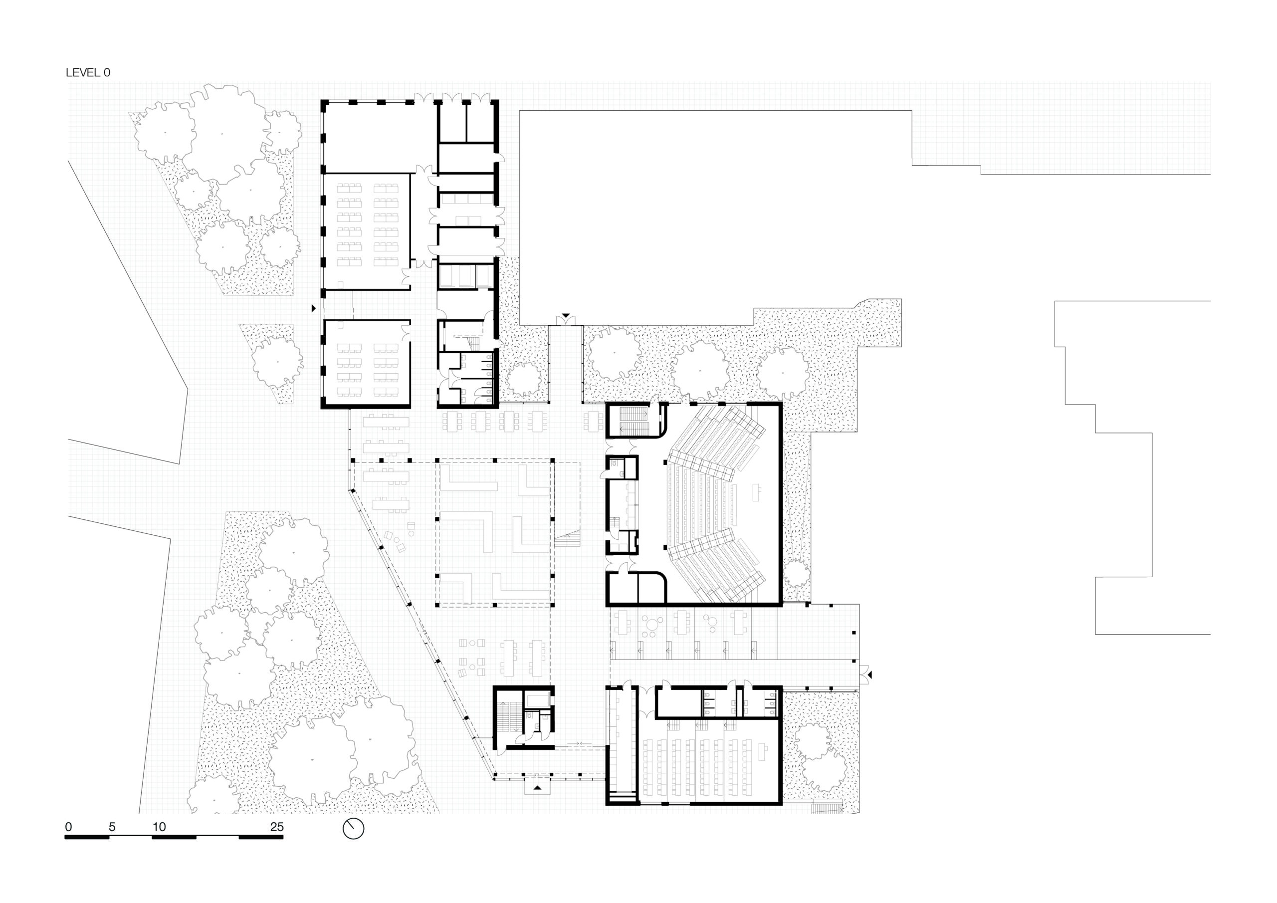 Begane grond. Beeld KAAN Architecten