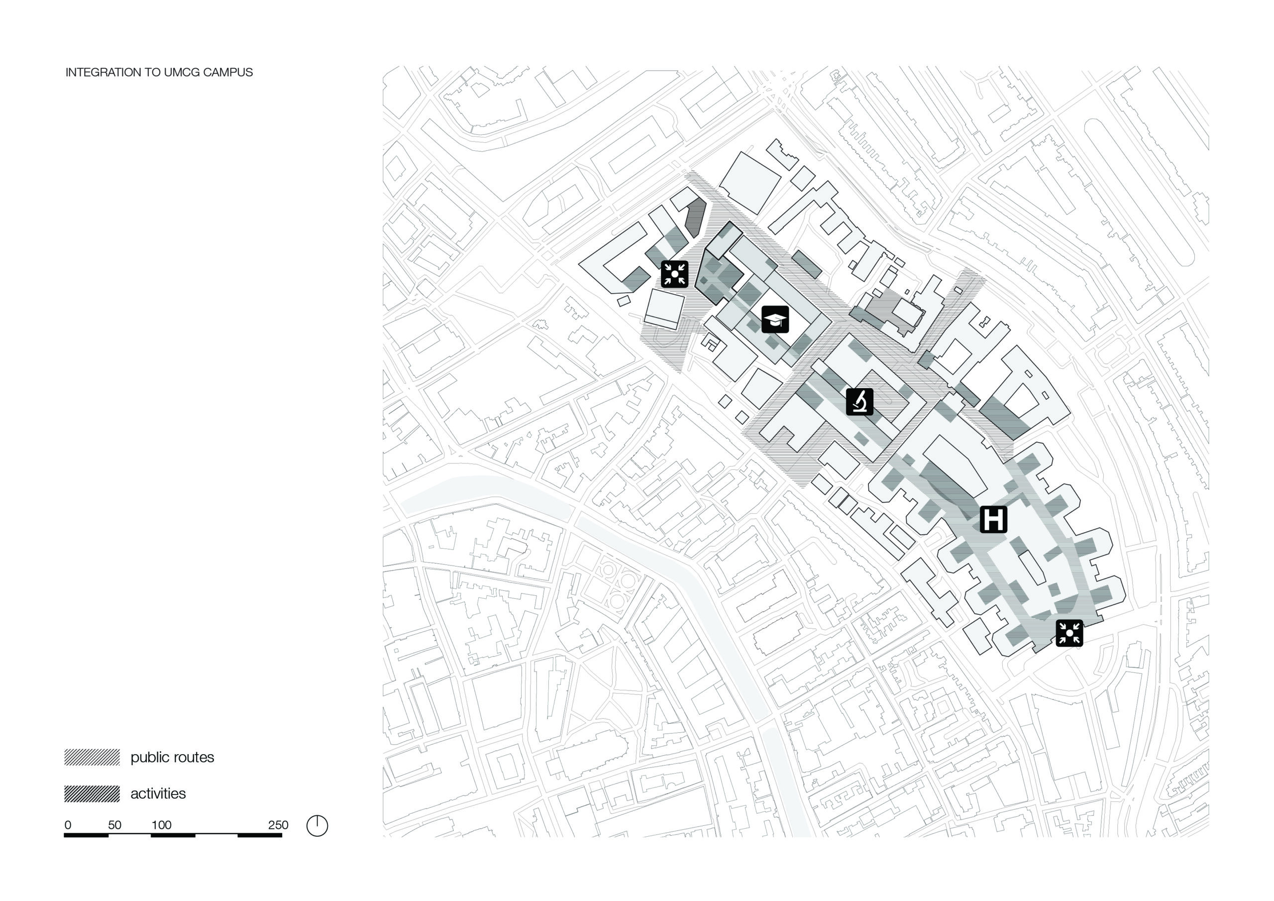Campus scale. Beeld KAAN Architecten