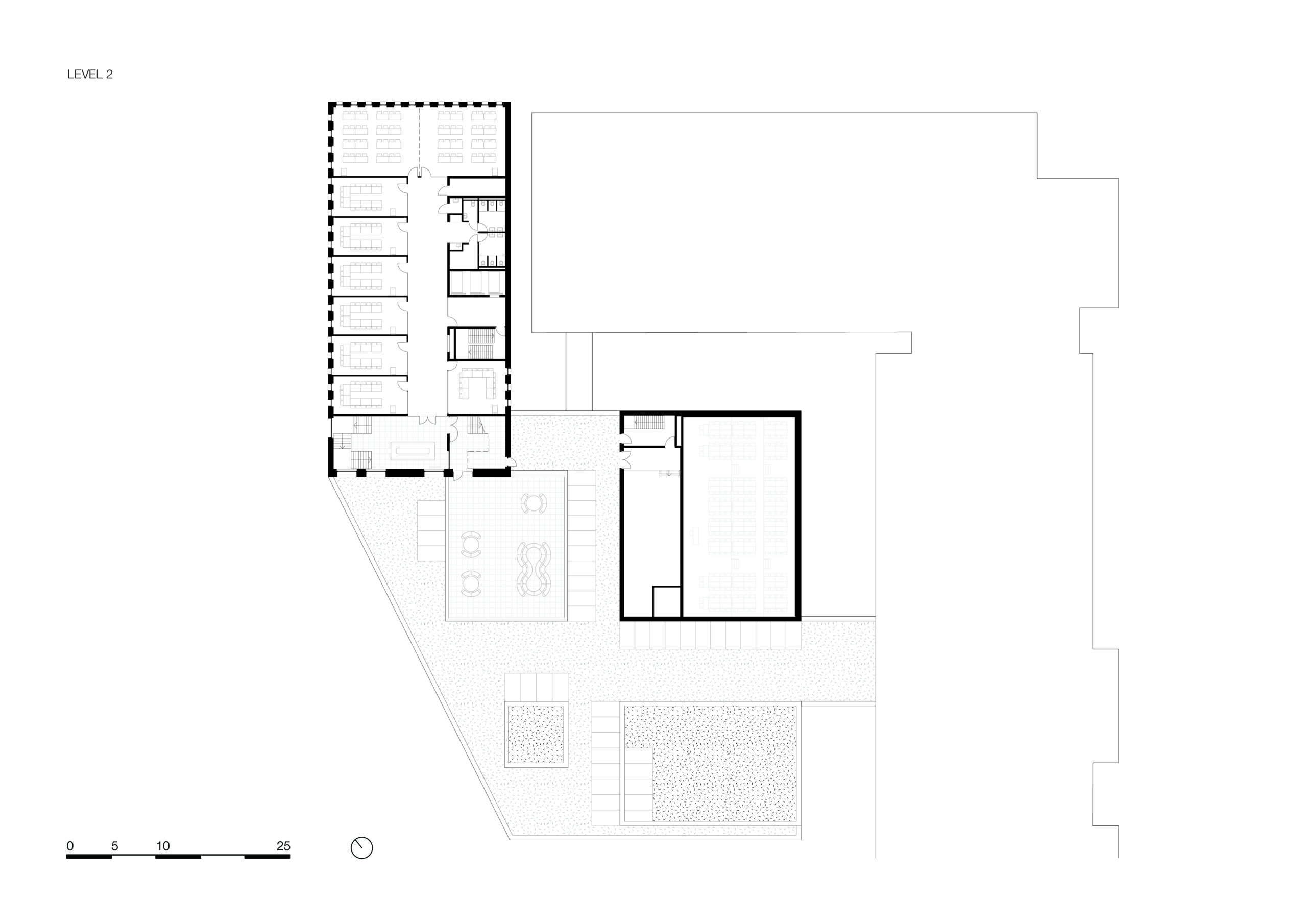 Tweede verdieping. Beeld KAAN Architecten