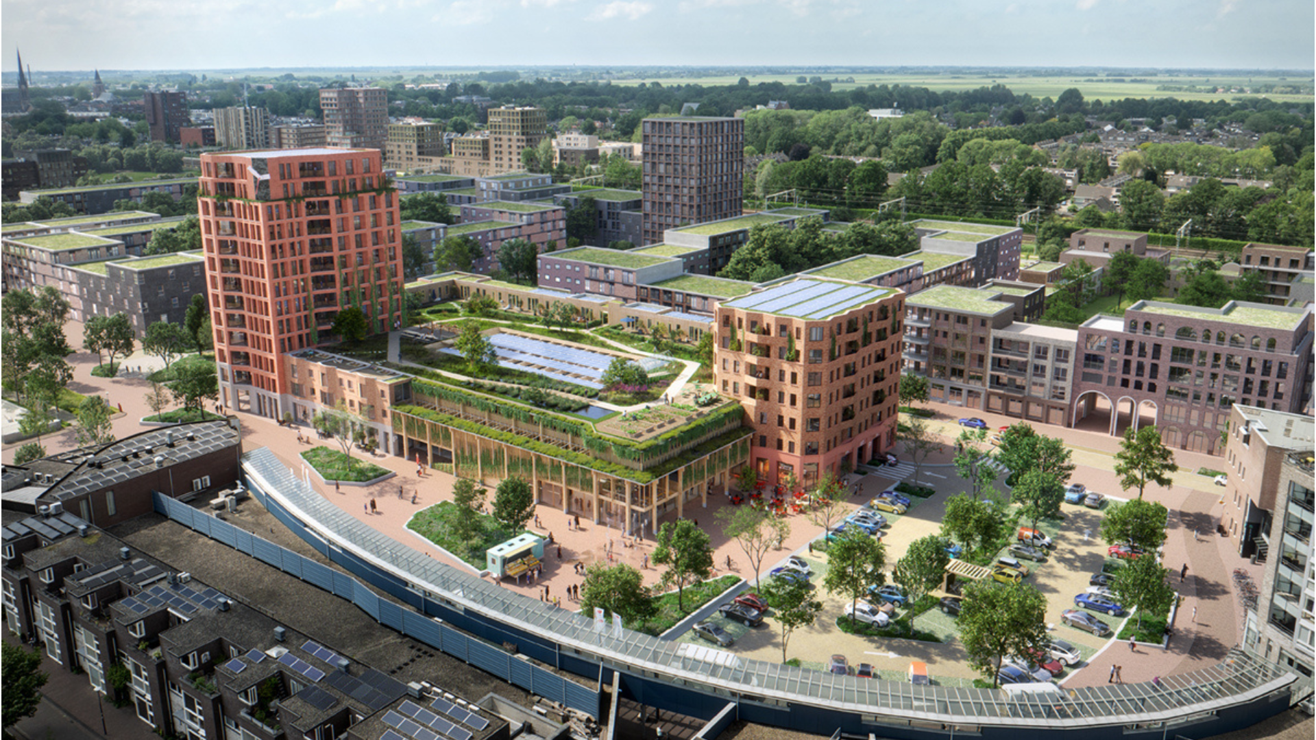 Render WEIDS. Beeld WAX