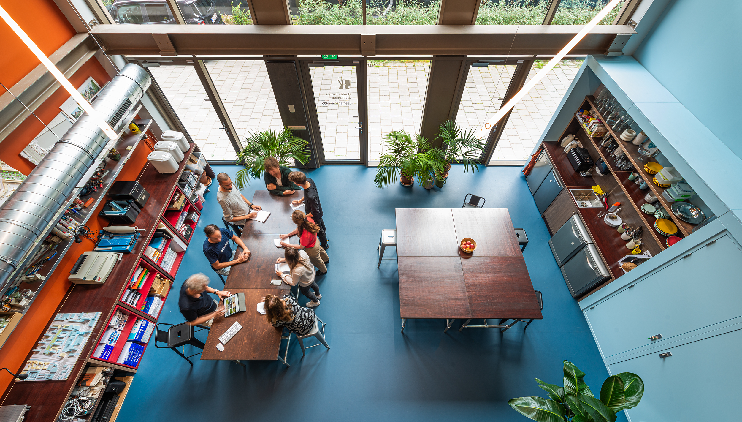 Bureau Kroner Paviljoen. Beeld Teo Krijgsman