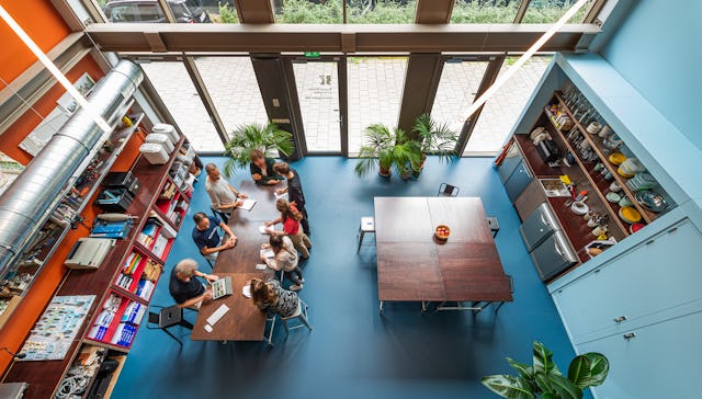 Bureau Kroner Paviljoen. Beeld Teo Krijgsman