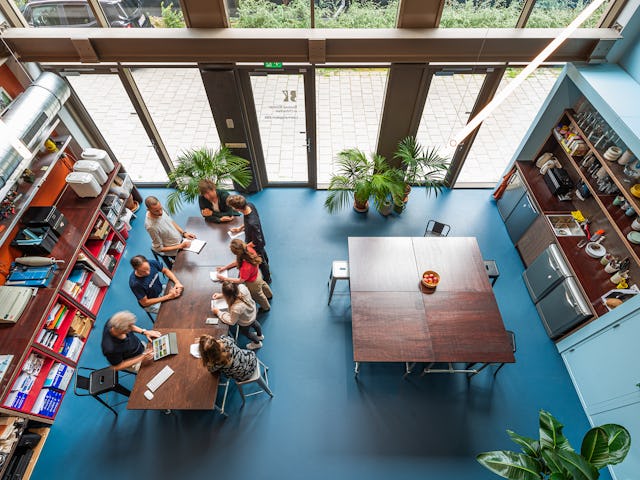 Bureau Kroner Paviljoen. Beeld Teo Krijgsman