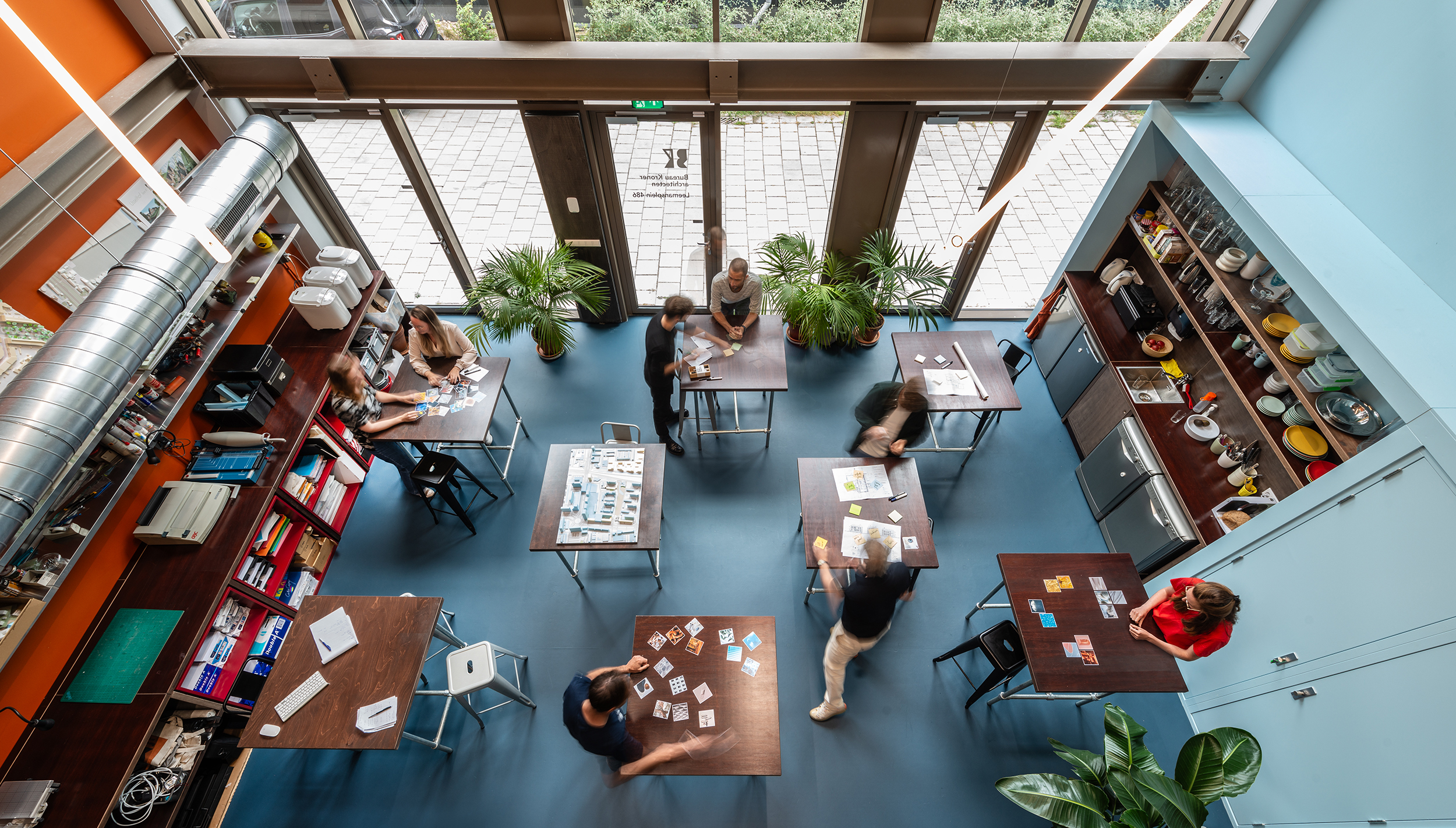 Bureau Kroner Paviljoen. Beeld Teo Krijgsman