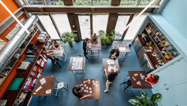 Bureau Kroner Paviljoen. Beeld Teo Krijgsman