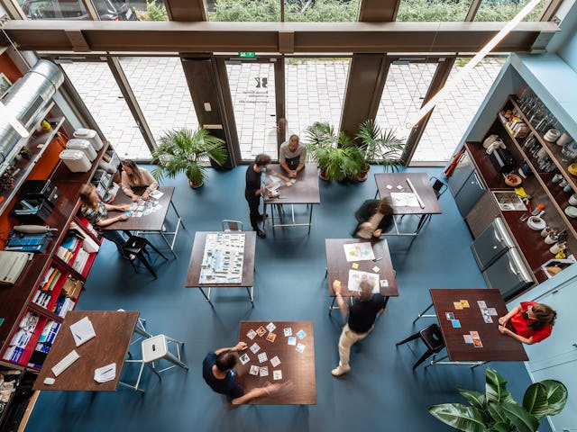 Bureau Kroner Paviljoen. Beeld Teo Krijgsman