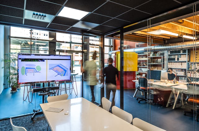 Bureau Kroner Paviljoen. Beeld Teo Krijgsman