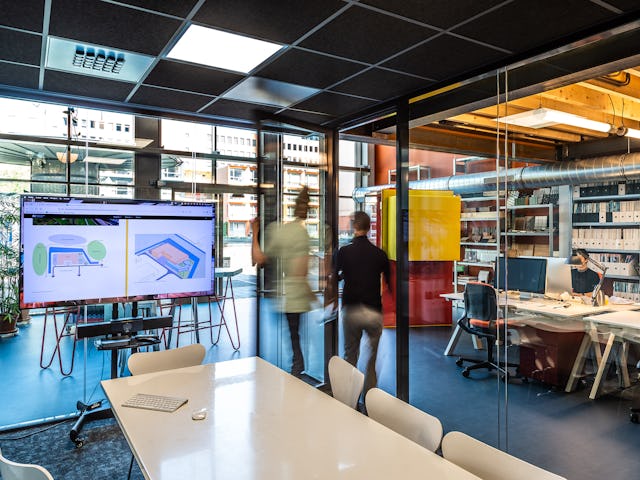 Bureau Kroner Paviljoen. Beeld Teo Krijgsman