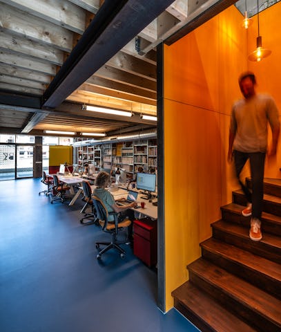 Bureau Kroner Paviljoen. Beeld Teo Krijgsman