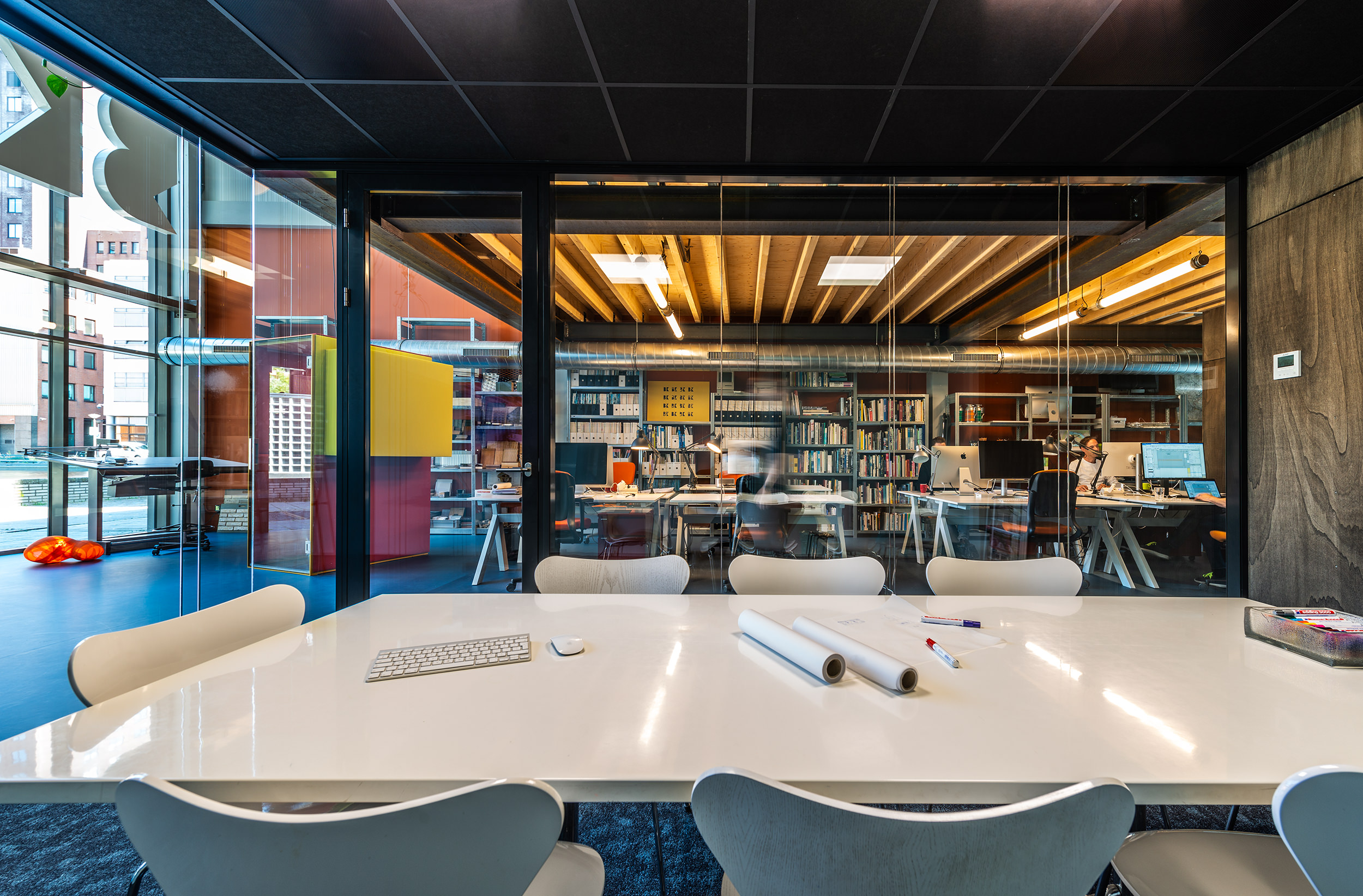 Bureau Kroner Paviljoen. Beeld Teo Krijgsman