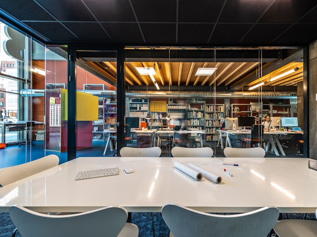 Bureau Kroner Paviljoen. Beeld Teo Krijgsman