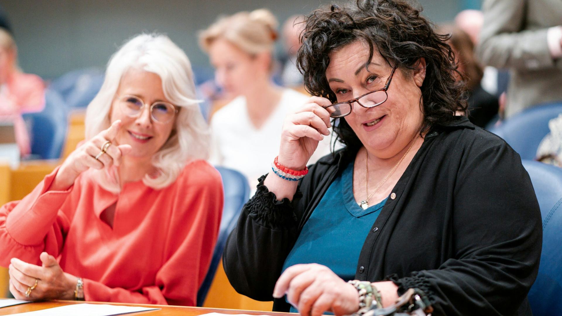 Mona Keijzer (links) en Caroline van der Plas. Beeld Shutterstock